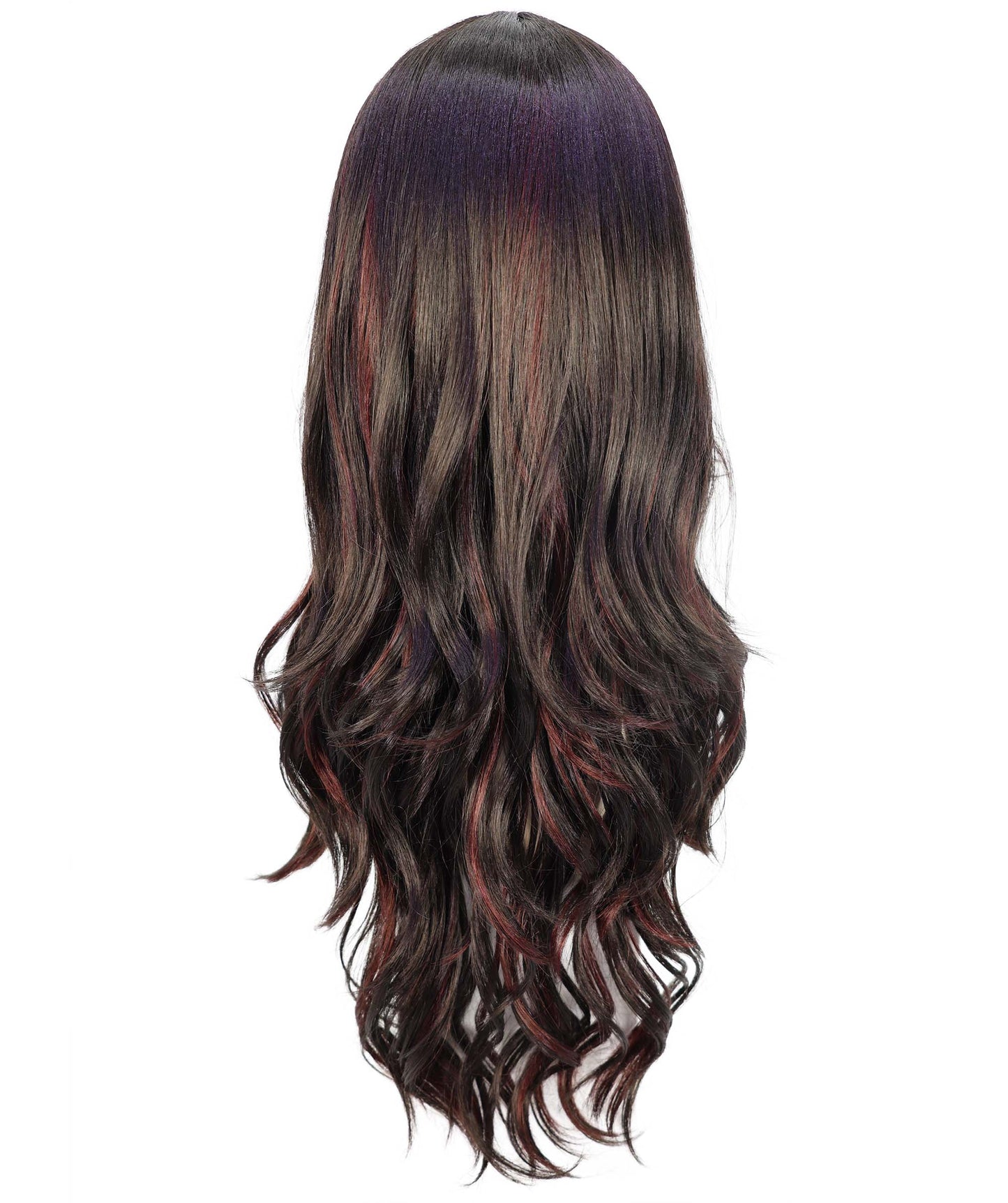 Wigs2you H-6892 大人女性用ウィッグ ホットハニーエボニー - ウェーブミディアムブラウンエボニーウィッグ。レトロコスチュームやイベントに最適。70年代ディスコ、レトロコスチューム、ハロウィン、コスプレ、テーマイベントに最適。