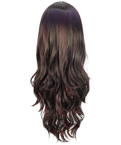 Wigs2you H-6892 大人女性用ウィッグ ホットハニーエボニー - ウェーブミディアムブラウンエボニーウィッグ。レトロコスチュームやイベントに最適。70年代ディスコ、レトロコスチューム、ハロウィン、コスプレ、テーマイベントに最適。