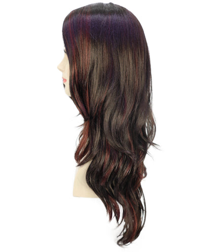 Wigs2you H-6892 大人女性用ウィッグ ホットハニーエボニー - ウェーブミディアムブラウンエボニーウィッグ。レトロコスチュームやイベントに最適。70年代ディスコ、レトロコスチューム、ハロウィン、コスプレ、テーマイベントに最適。