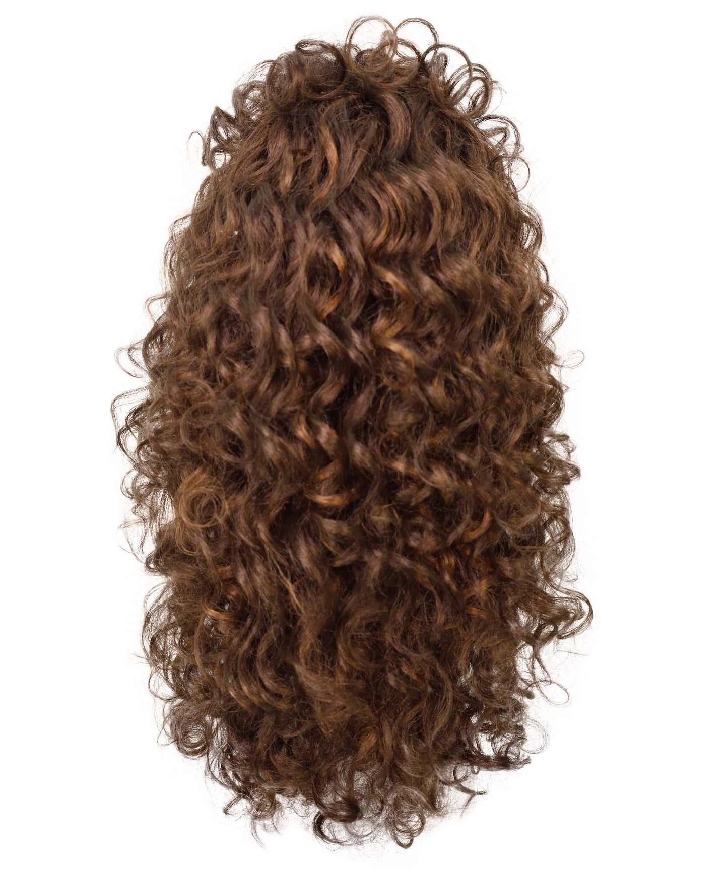 Wigs2you H-6894 大人女性用マライア 23インチ ロング ボリュームのあるロング マホガニーブラウン カーリーウィッグ | ハロウィン・コスプレウィッグ | 難燃性合成繊維