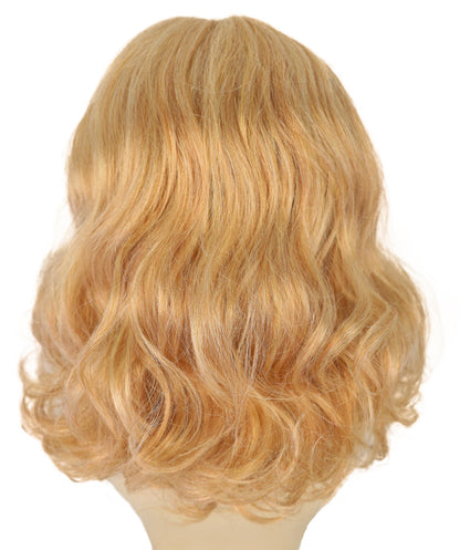 Wigs2you H-6896 大人女性用 カイリーブロンド ミディアム丈 ウェーブウィッグ ハロウィン・コスプレウィッグ 難燃性合成繊維
