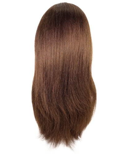 Wigs2you H-6900 大人用 Genki Fashion 18インチ ブラウン スイートスタイル ロングウィッグ（前髪付き）| 普段使いにもコスプレにも| 難燃性合成繊維