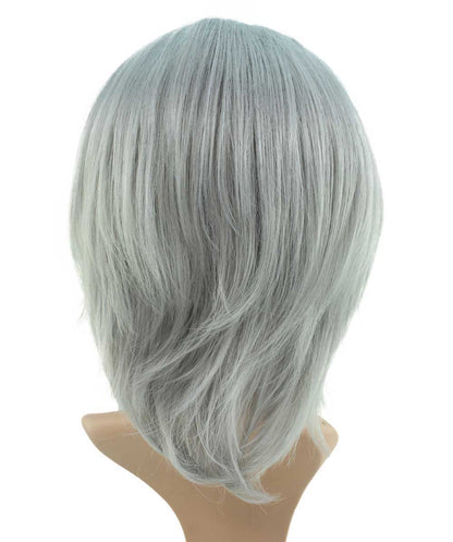 レディースファッション C-058 ミディアム C-ダークネイビー コスプレヒートスタイラブルウィッグ