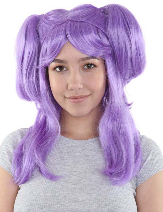 Wigs2you ハロウィンパーティー プレミアム レディース H-786 バナナエンジェルウィッグ ライラック色