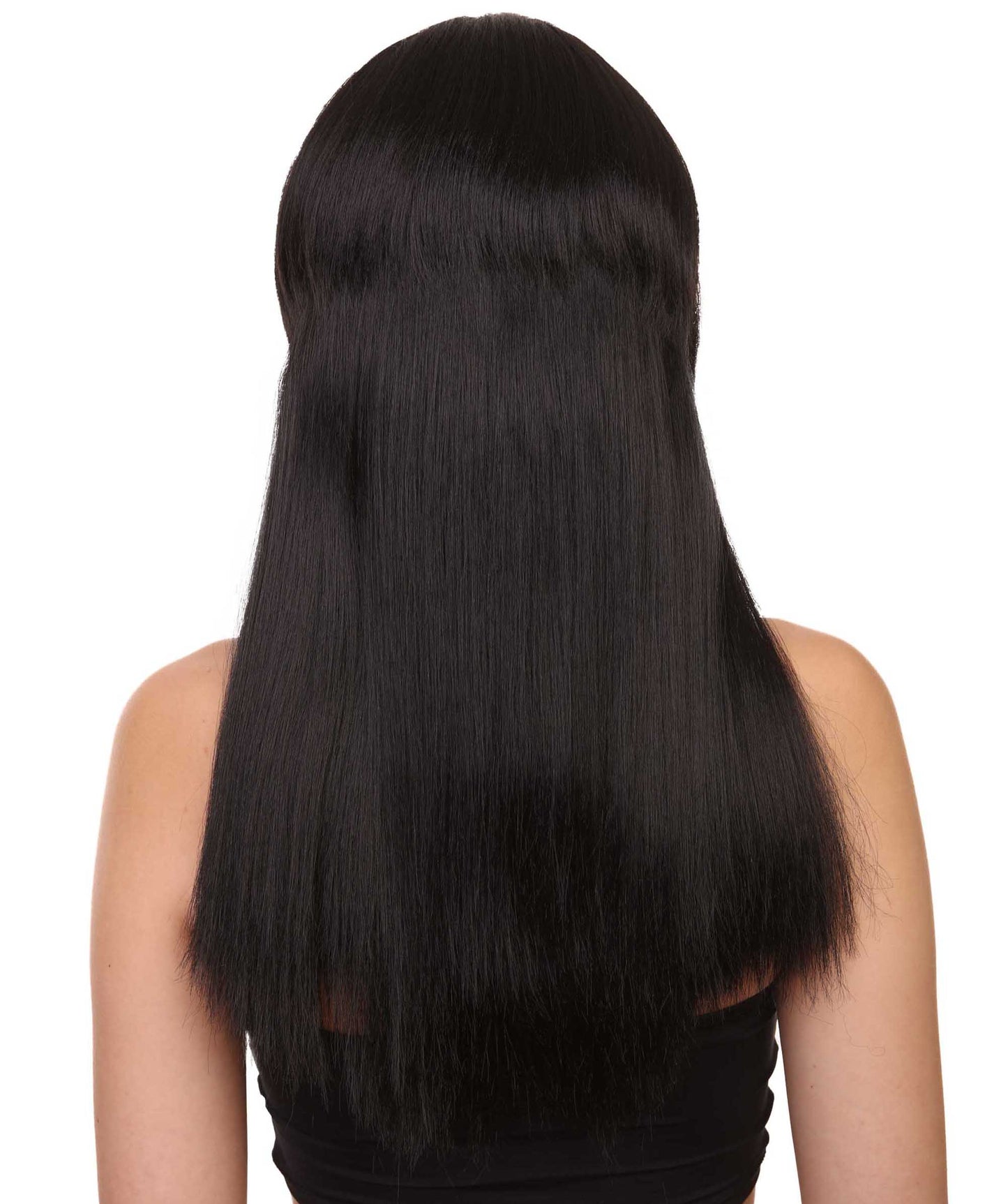 Wigs2you ハロウィンパーティープレミアムレディース H-1818 華やかに見えるエルヴィラ ブラックヴァンパイアウィッグ