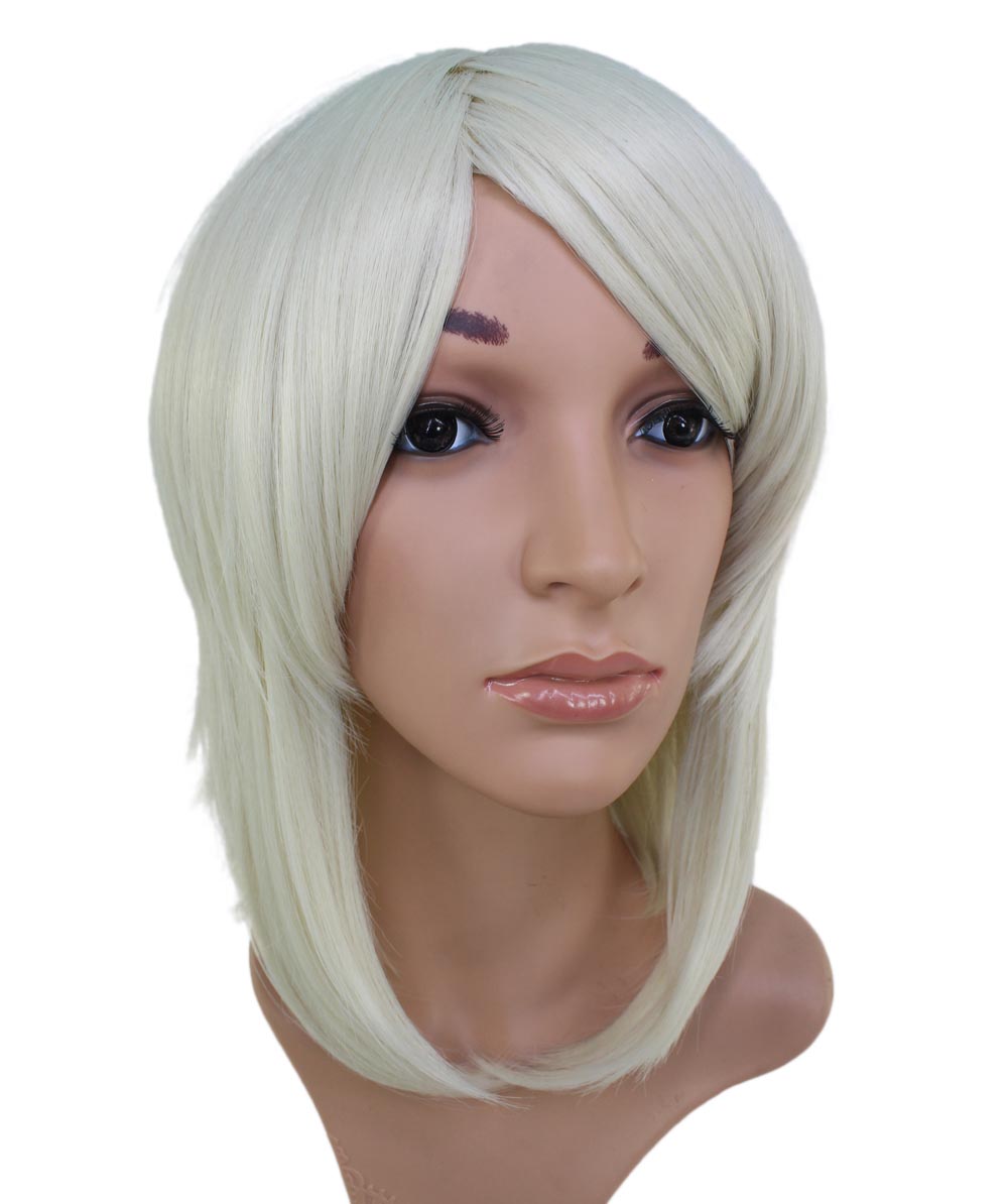 レディースファッション C-067 ミディアム C-ダークピンク コスプレヒートスタイラブルウィッグ
