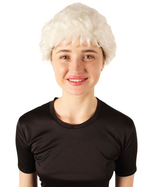 Wigs2you ハロウィンパーティープレミアムレディース ゴールデン・ガールズ・ソフィア ホワイトウィッグ H-5709