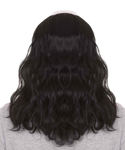 Wigs2you ハロウィンパーティープレミアムメンズ H-2128 ベン・フランクリン バルドロングブラックウィッグ 自然な見た目 完璧なウィッグの選び方