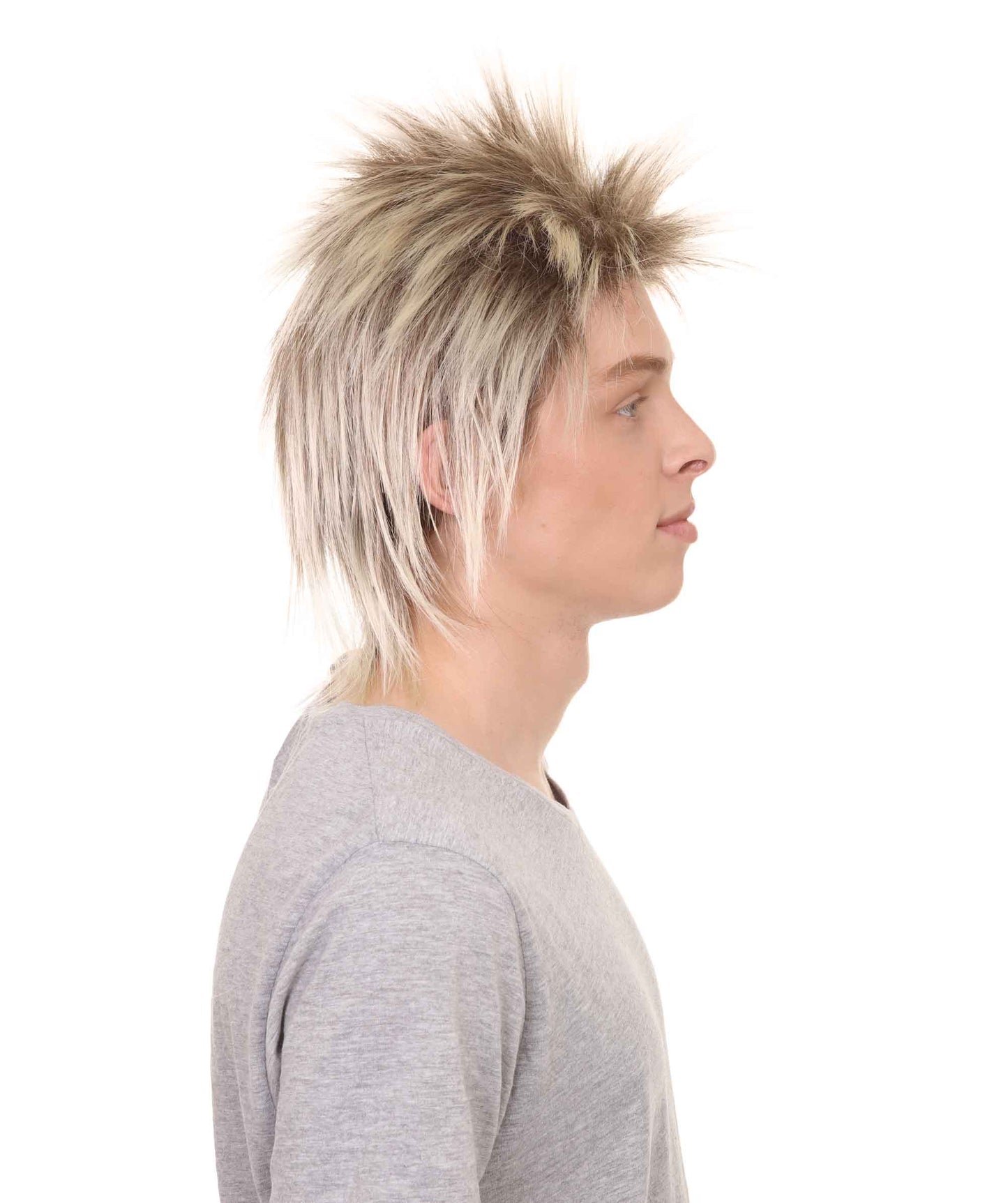 Wigs2you ハロウィン パーティー プレミアム メンズ H-615 ファイターウィッグ マルチカラー