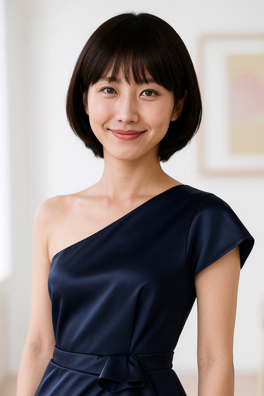 耐熱商品 | 毛先がちょっぴり内巻き | 可愛いショートスタイルです | 元気な印象にしてくれます W-1032