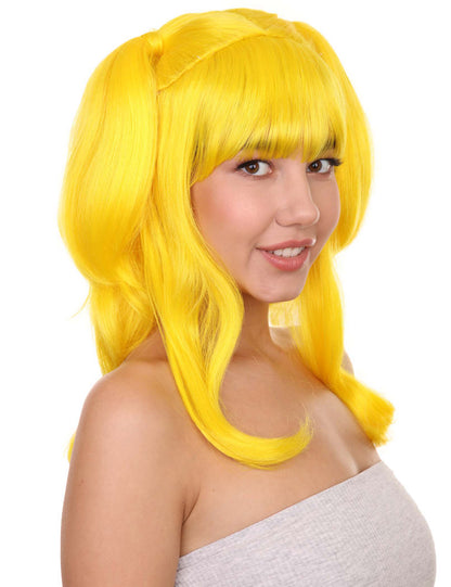 Wigs2you ハロウィンパーティープレミアム レディース H-777 バナナエンジェルウィッグ イエロー色