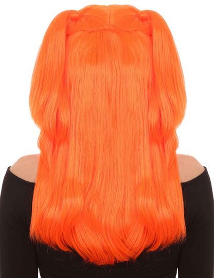 Wigs2you ハロウィンパーティープレミアム レディース H-774 バナナエンジェルウィッグ ネオンオレンジカラー