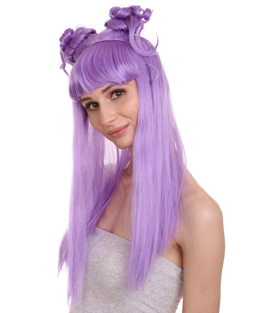 Wigs2you ハロウィン パーティー プレミアム レディース H-1206 快適なフィット感のライラック アジアン プリンセス ウィッグ
