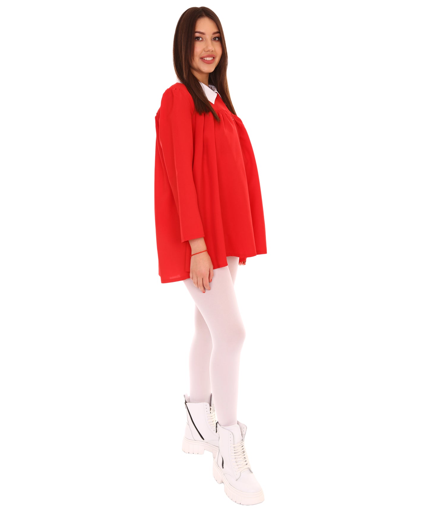 女性用 JCO-301 スリーブ ドレス セレブリティ コスチューム レッド コスプレ コスチューム