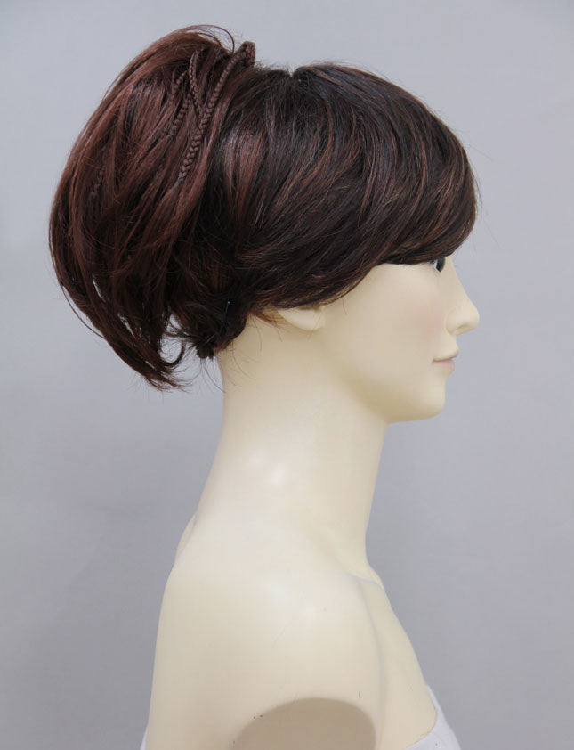 レディースファッション W-8216 オーバン ヘアアクセサリー 合成繊維  