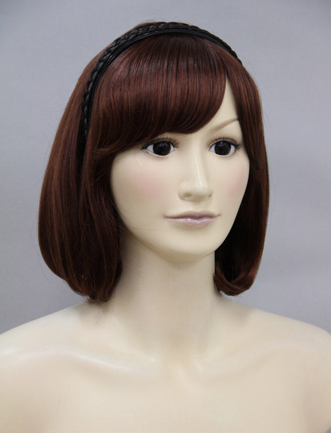 レディースファッション W-8213 ダーケストブラウン ヘアアクセサリー 合成繊維