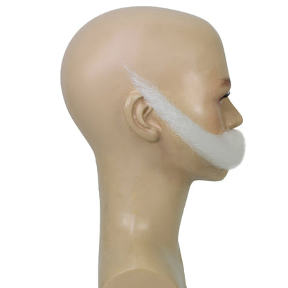 Wigs2you MU-033 大人用 メンズ 三日月型 アニメ風 海賊風 白ひげ | ノベルティ つけひげ | 大人用コスチュームアクセサリー