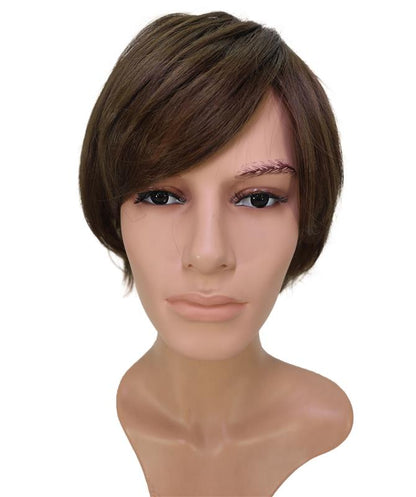 Wigs2you WM-031 メンズウィッグ | 簡単にボリュームアップ | 薄毛対策 に最適 | 耐熱商品 | ウィッグネット付き