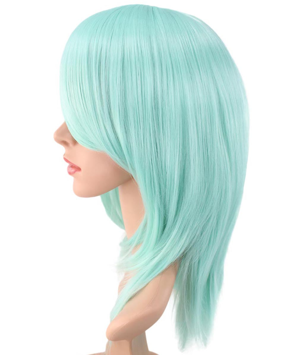レディースファッション C-071 ロングストレート C-ワインレッド コスプレヒートスタイラブルウィッグ