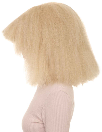 Wigs2you ハロウィンとパーティー プレミアム レディース H-492 SIA ブラックとブロンド ウィッグ 特大