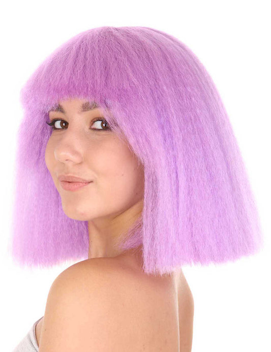 Wigs2you ハロウィンパーティープレミアムレディース H-1503 美しいルックを手に入れよう！ポップスターライトパープルウィッグ