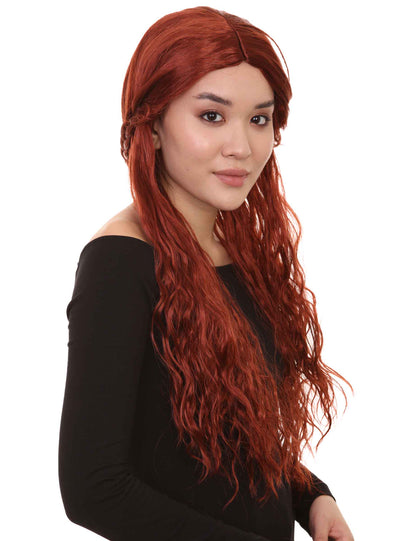 Gilded Goddess Wigs Collectionウィッグ コレクション | ロングレディースキャラクターコスプレハロウィンウィッグ | プレミアム通気性キャップレスキャップ H-370