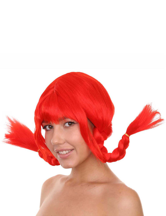 Wigs2you ハロウィンパーティープレミアムレディース H-1630 着用が簡単 とても快適 ピッピ ネオンピンク