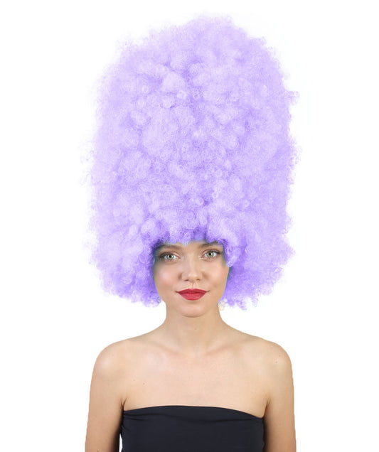 Wigs2youハロウィンパーティープレミアムレディースH-2008 着けやすい 非常に快適 スーパーサイズジャンボライラックアフロウィッグ