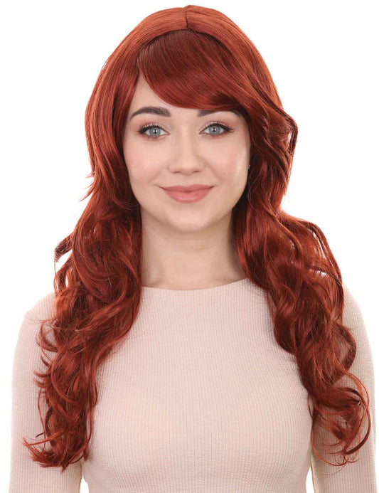 Wigs2you ハロウィン パーティー プレミアム レディース H-687 オーバーン ボムシェル ウィッグ