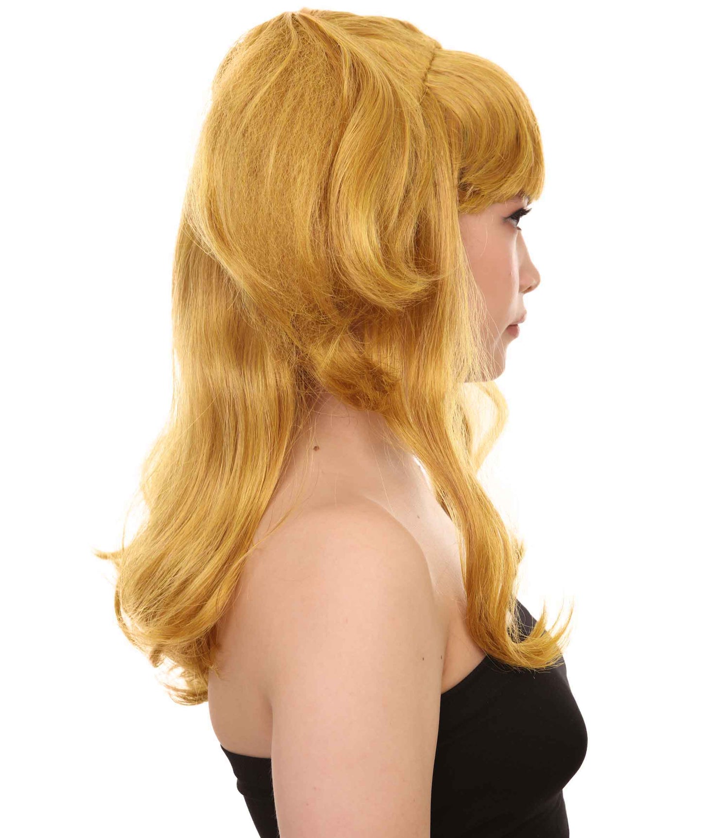 Wigs2you ハロウィンパーティープレミアム レディース H-805 バナナエンジェルウィッグ ゴールドカラー