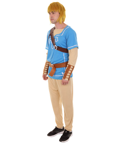 男性 JCP-141 のアドベンチャーゲーミングコスチューム ワイルドブルー コスプレコスチューム