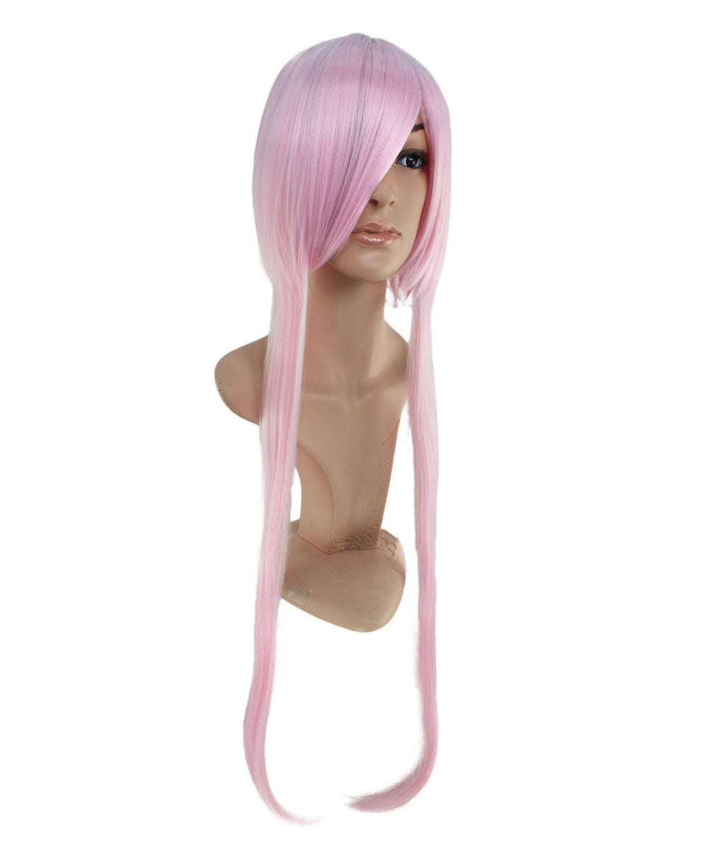 レディースファッション C-013 ロングストレート C-パープル コスプレ ヒートスタイルウィッグ