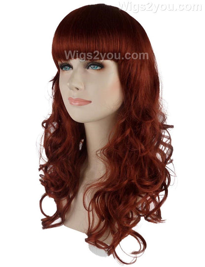 Wigs2you ハロウィン パーティー プレミアム H-812 バットマン 女性ジョーカー ウィッグ ダークオーバーン色
