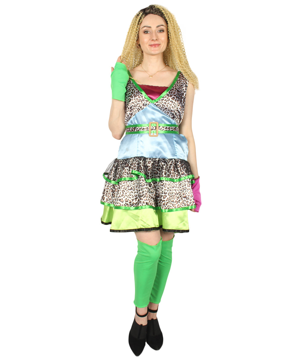 大人の女性用 JCO-361 80年代ダンシングコスチューム マルチ コスプレコスチューム