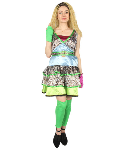 大人の女性用 JCO-361 80年代ダンシングコスチューム マルチ コスプレコスチューム
