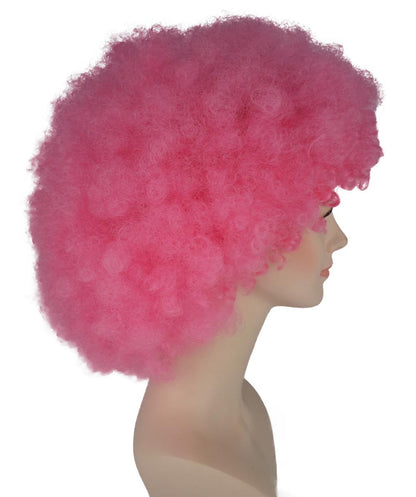 Wigs2you ハロウィンパーティープレミアム メンズ H-602 スーパーアフロウィッグ ピンク