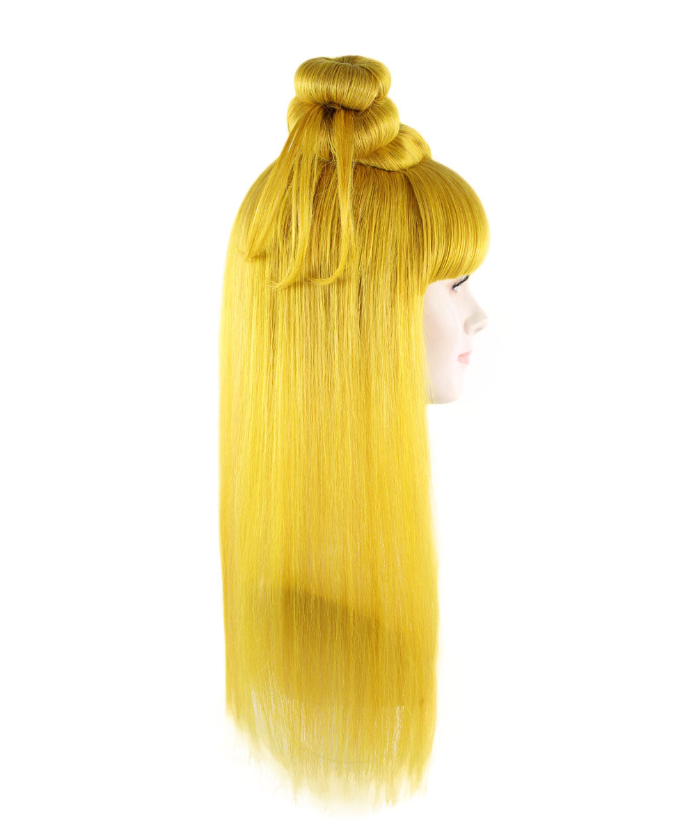 Wigs2you ハロウィン パーティー プレミアム レディース H-1218 快適なフィット感のゴールド アジアン プリンセス ウィッグ
