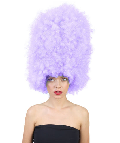 Wigs2youハロウィンパーティープレミアムレディースH-2008 着けやすい 非常に快適 スーパーサイズジャンボライラックアフロウィッグ