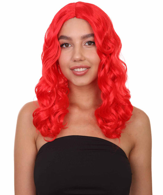 Wigs2you ハロウィンパーティープレミアム レディース H-1078 アリスウィッグ 鏡の国のアリス レッド色