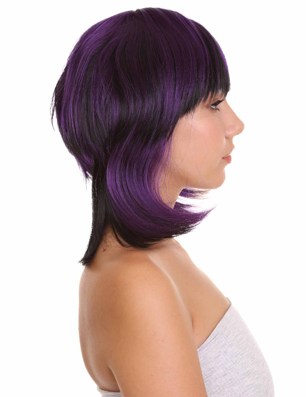 Wigs2you ハロウィンパーティープレミアムレディース H-1481 美しいルックを手に入れよう！独占！コスプレウィッグ 攻殻機動隊の草薙素子スタイル