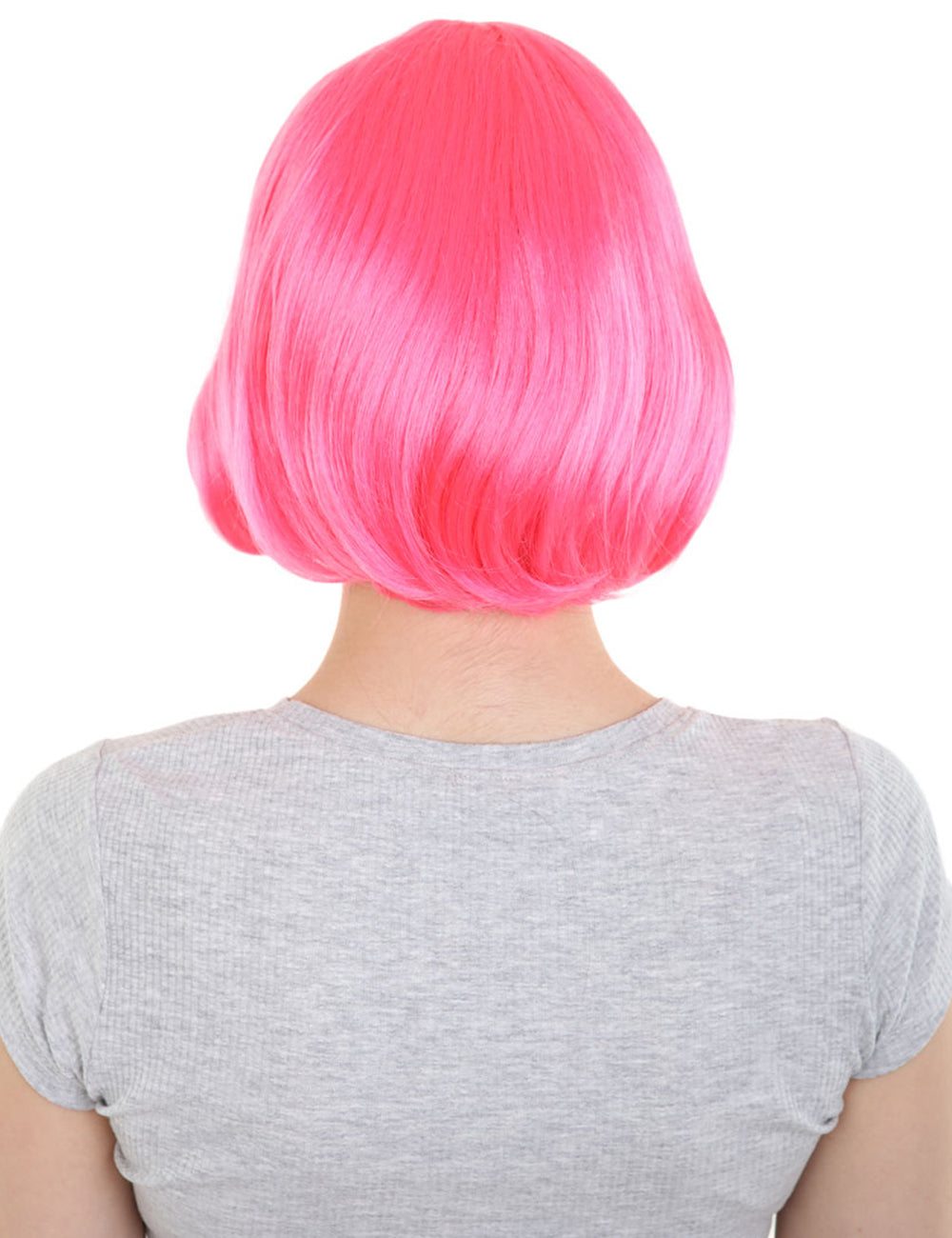 Wigs2you ハロウィンパーティープレミアムレディース H-563 ピンク "Lady Bob" ウィッグ