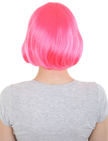Wigs2you ハロウィンパーティープレミアムレディース H-563 ピンク "Lady Bob" ウィッグ
