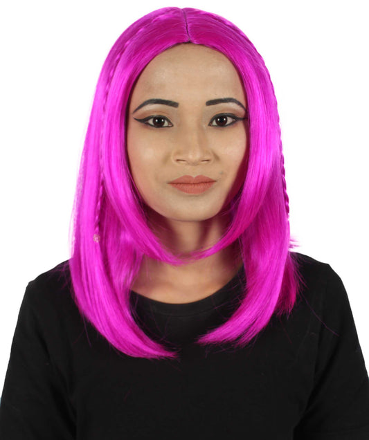 Wigs2you ハロウィンパーティープレミアム レディース H-923 スワンプクイーンウィッグ ネオンフューシャカラー