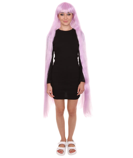 ハロウィンパーティープレミアム H-2722 50エクストラロングライトパープルレディースウィッグコレクション
