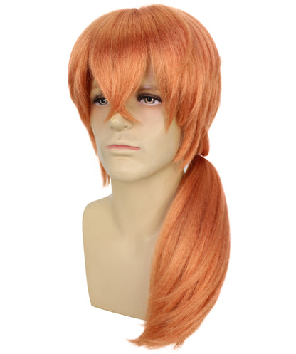 Wigs2you H-6931 文豪ストレイドッグス 中原中也 コスプレウィッグ 大人用 メンズ | アニメ風ショートウェーブブラウンウィッグ 調節可能なフィット感 | ハロウィン、コミコン、コスプレイベントに最適