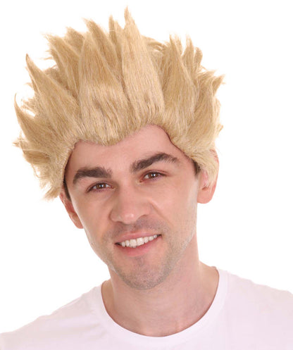 ハロウィンパーティープレミアムメンズ H-4838 「シュガーラッシュ：オンライン」ラルフ ゴールドウィッグ