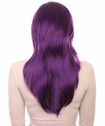 Wigs2you ハロウィンパーティープレミアム H-943 3レイヤーのパーティーガールウィッグ バイオレットカラー