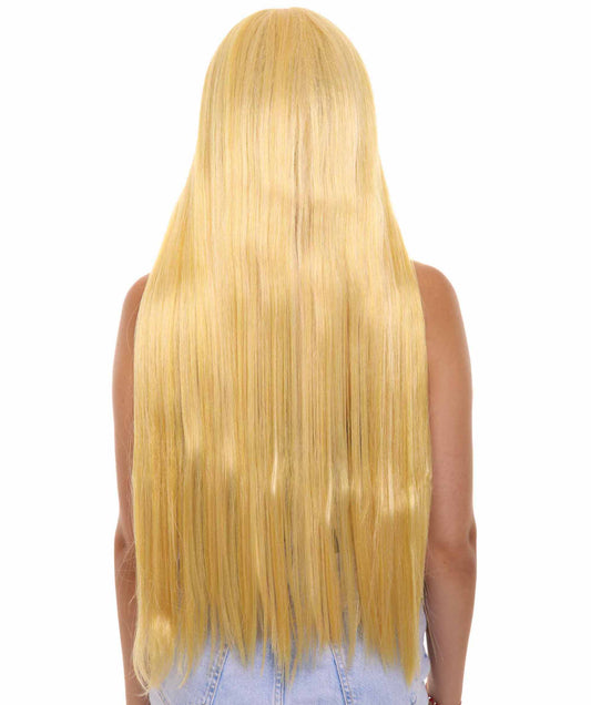 ハロウィンパーティープレミアム H-5253 女性用ロングレングスブロンドセレブリティウィッグ ブロンド
