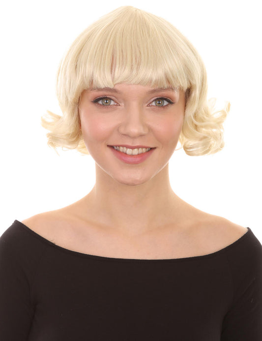 Wigs2you ハロウィン パーティー プレミアム レディース H-1363 着けやすい 快適なフィット感 カーニバル ブロンド ウェーブのかつら