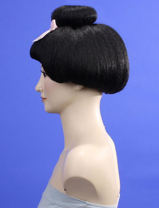 プレミアムレディース H-147 ハローブラック パーティー準備完了 豪華なハロウィンウィッグ